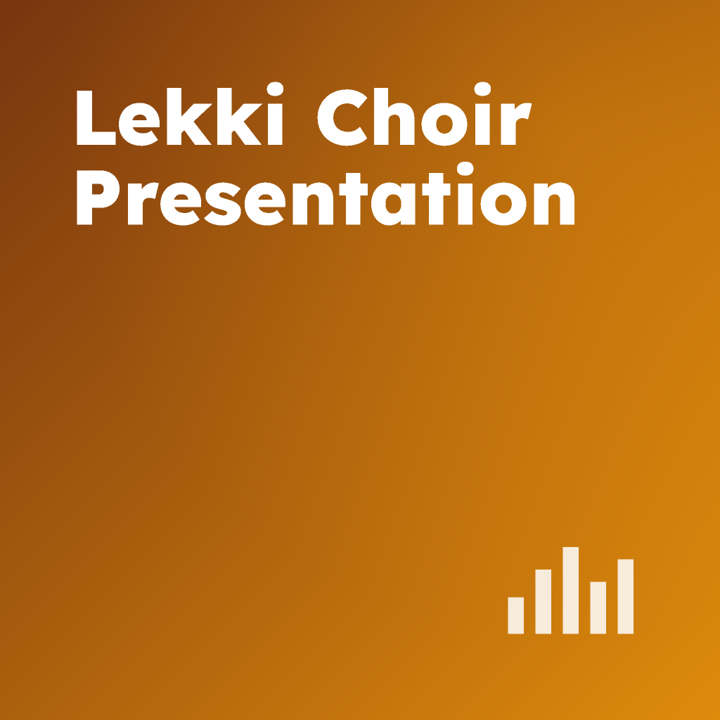 Lekki Choir Presentation